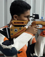 Ruturaj Rajesh Yadav Event: 10 Meter Peep Sight Air Rifle