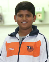 Samarth Ranjeet Mandlik Event: 10 Meter Air Pistol